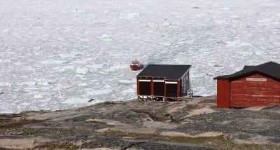 Glacier Lodge Eqi in Grönland - Fotograf: Greenland Travel.