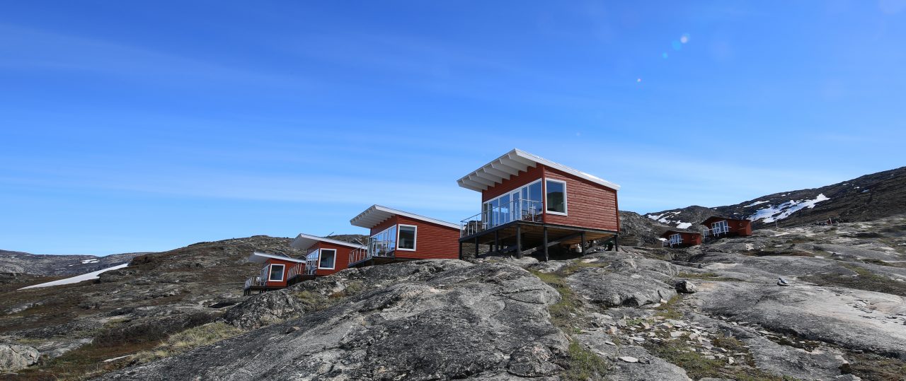 Komfortkabinen in der Eqi Lodge in Grönland - Fotograf: Greenland Travel