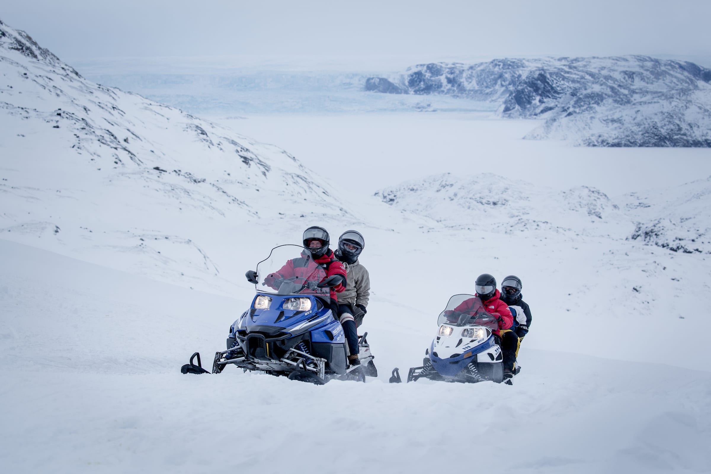 A Snowmobile Ride in The Ilulissat Backcountry In Greenland - Photographer: