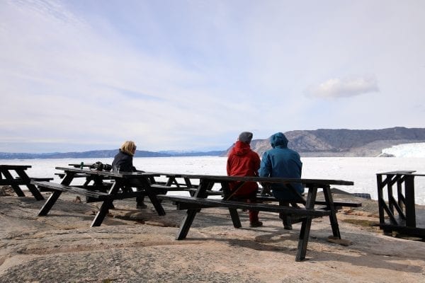 Nyd Udsigten Til Eqi Gletsjeren