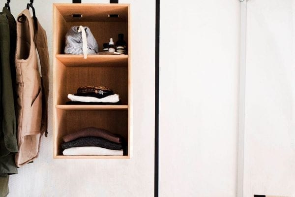 Schrankraum in einem Wildniszelt - Fotograf: World Of Greenland